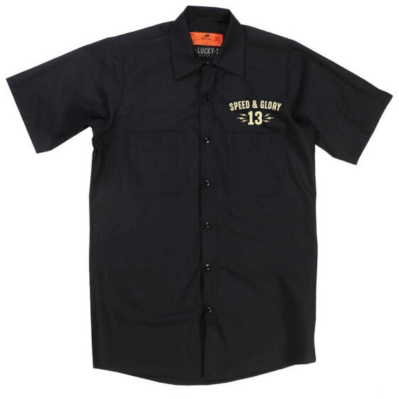 LUCKY 13 Speed And Glory Short Sleeve Polo