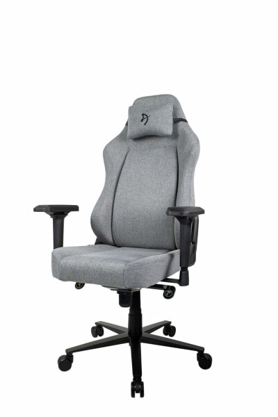 Arozzi Primo - Padded seat - Padded backrest - Grey - Grey - Fabric - Fabric