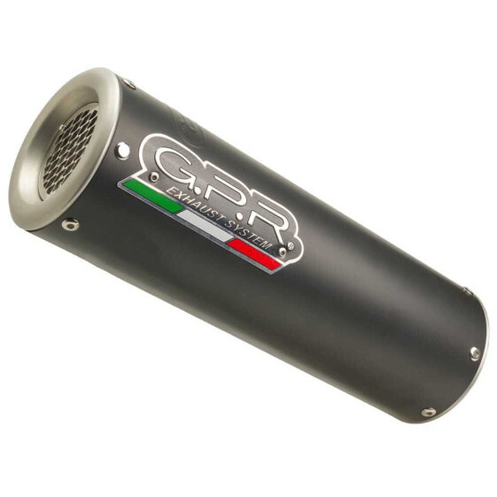 GPR EXHAUST SYSTEMS M3 Titanium C 650 Sport 16-20 Euro 4 homologated slip on muffler