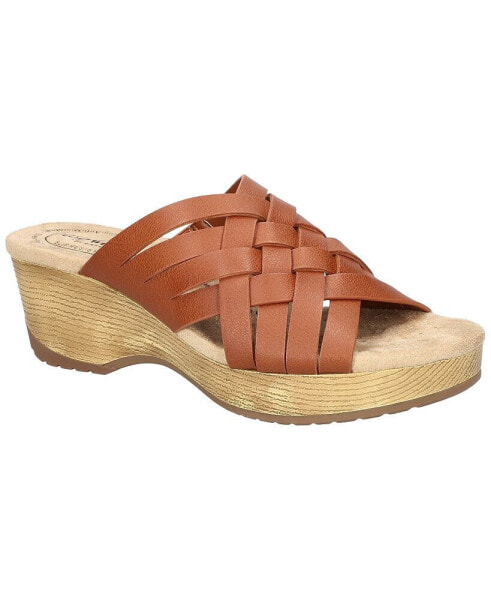 Women's Rosanna Slip-On Slip Resistant Wedge Sandals