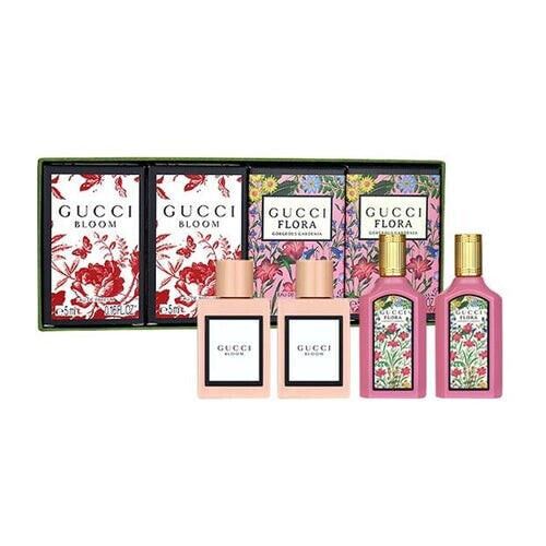 Gucci Garden Collection Набор: Парфюмерная вода Bloom 2x5 мл + Парфюмерная вода Flora Gorgeous Gardenia  2x5 мл