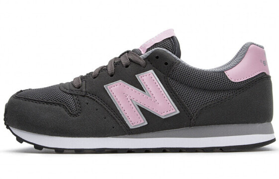 New Balance 500系列 复古百搭 低帮休闲跑步鞋 女款 黑白色 / Кроссовки New Balance GW500GSP 500