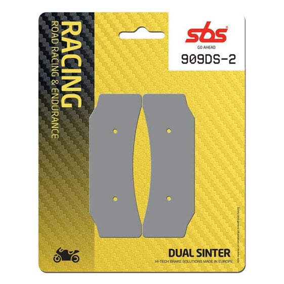 SBS Dual Dynamic Racing Concept 909DS-2 Sintered Brake Pads