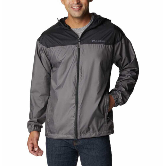 Куртка Columbia Flash Challenger™ Novelty - ветрозащитная, цвета флеш, защита от солнца до UPF 40.