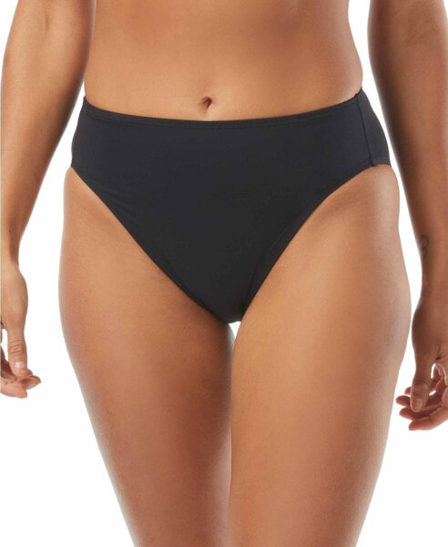 Carmen Marc Valvo 281810 High Waist Bikini Bottoms Swimsuit, Size Small