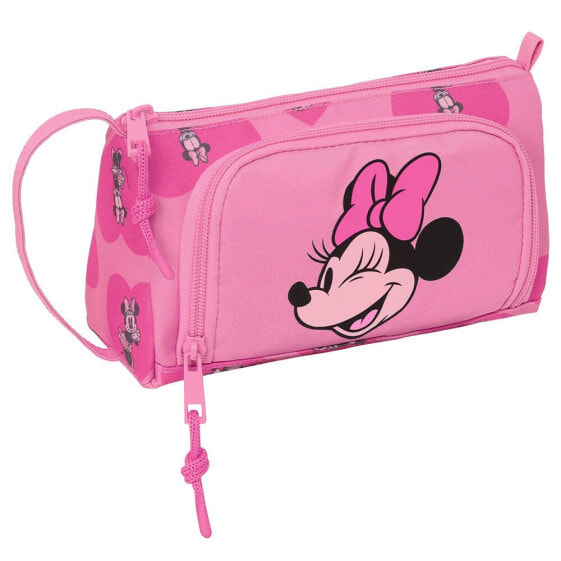 SAFTA Filling Pocket Minnie Mouse Loving Pencil Case
