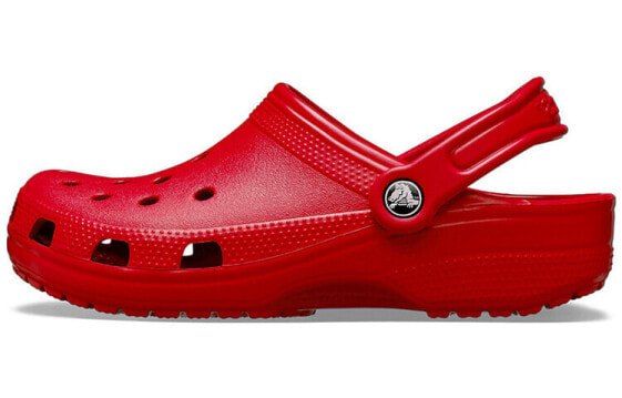 Сандалии Crocs Classic Спортивные шлепанцы с отверстиями черного цвета