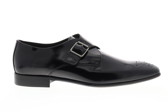 Bruno Magli Coleman BM600284 Mens Black Oxfords & Lace Ups Monk Strap Shoes