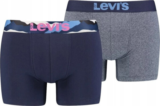 Levi`s Levi's Boxer 2 Pairs Briefs 37149-0591 Granatowe L