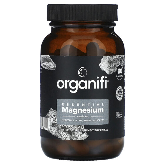 Витамины и минералы Магний Organifi Essential, 60 капсул
