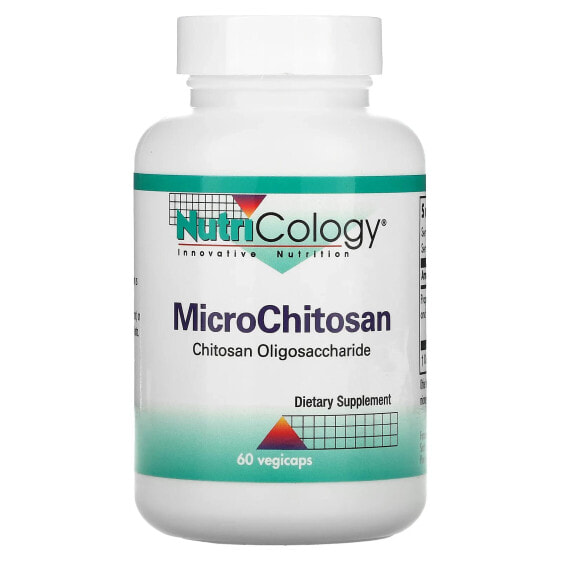 БАД для похудения Nutricology MicroChitosan, 60 капсул