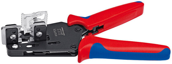 Инструмент для работы с кабелем Knipex 12 12 12 - защитная изоляция - 450 г - синий, красный