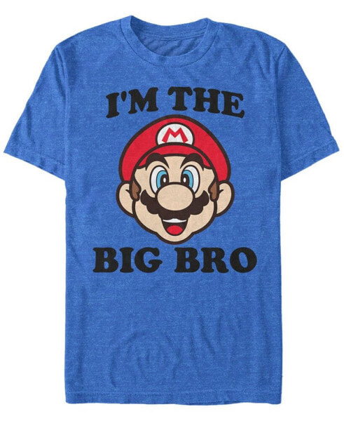 Nintendo Men's Super Mario Big Bro Short Sleeve T-Shirt
