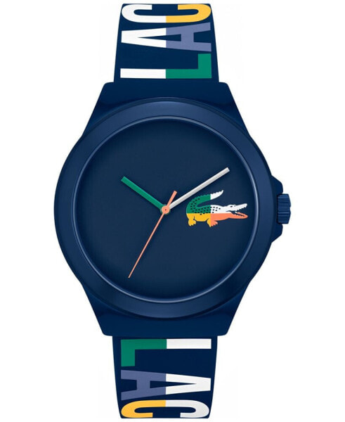 Часы Lacoste NeoCroc Navy Silicone 43mm