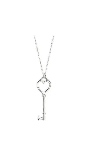 Heart and Key Necklace