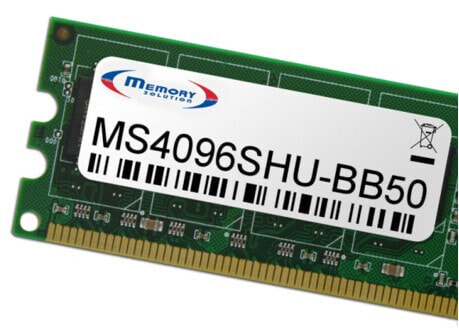 Memorysolution Memory Solution MS4096SHU-BB50 - 4 GB - Black,Gold,Green