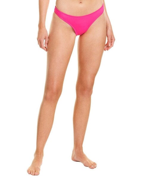 Sports Illustrated Swim Low-Rise Swim Bikini Bottom Women's Pink L
