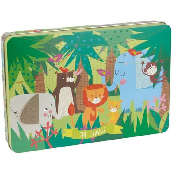 Детский паззл Apli Jungle 24 Предметы 48 x 32 cm