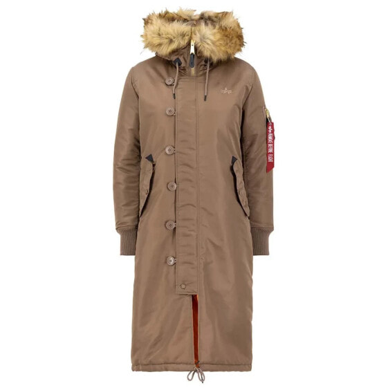 ALPHA INDUSTRIES Long Fishtail Parka