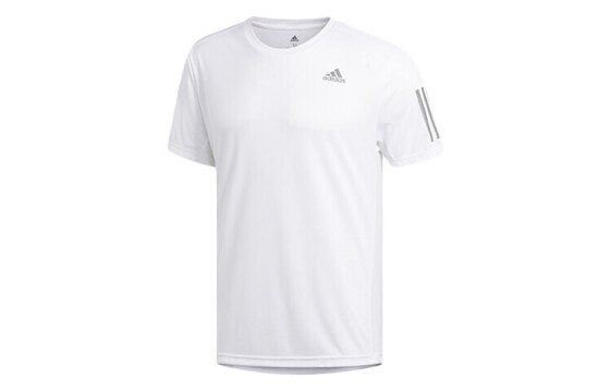 adidas Own The Run Tee 跑步短袖T恤 男款 白色 送男生 / Футболка Adidas Own The Run Tee T EK2855