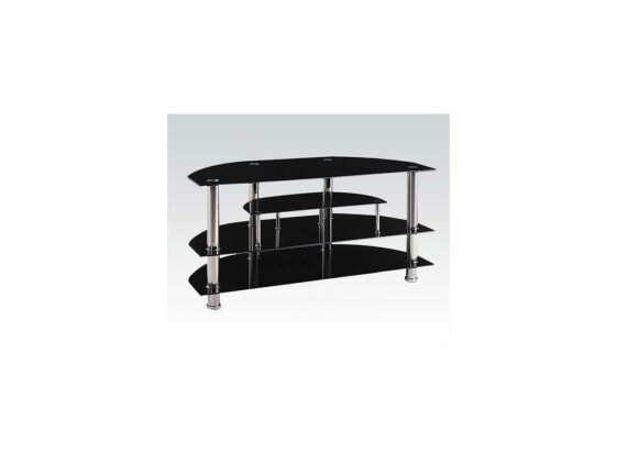 Acme Furniture 91064 MARABEL ALUMINIUM AND GLASS TV STAND