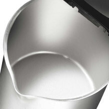 Электрический чайник Unold Uno 18575 0.5 L 1000 W черный - нержавеющая сталь - беспроводной