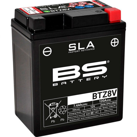 BS BATTERY BTZ8V SLA Battery