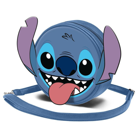 KARACTERMANIA Disney Lilo And Stitch Tongue Round Shoulder Bag