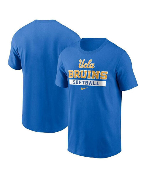 Men's Blue UCLA Bruins Softball T-Shirt