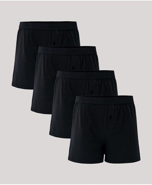 Men's Everyday Knit Boxer 4-Pack