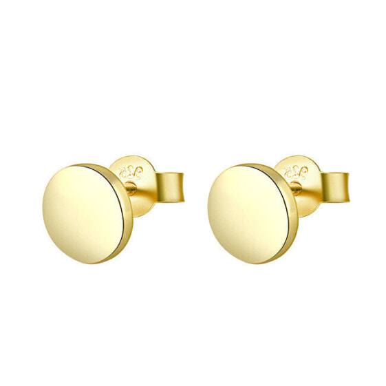 Gold-plated silver earrings AGUP1956-GOLD