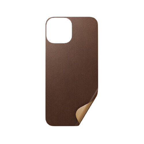 Кожаный защитный чехол Nomad для iPhone 13 mini, цвет: бурый