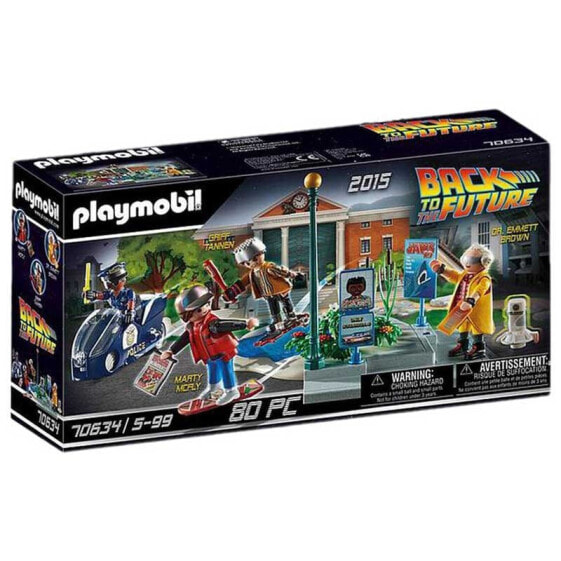Игрушка, PLAYMOBIL, 70634, для детей - Конструктор Hoverboard Chase "Назад в будущее 2"