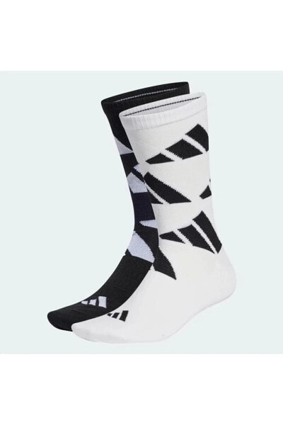HT3462 Aeroready 2Li Siyah Beyaz Spor Çorap