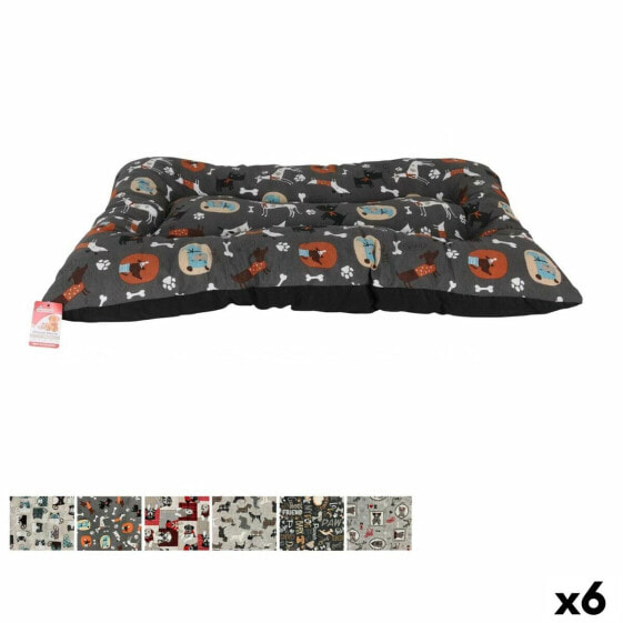 Кровать для домашних животных MCT mascotas Текстиль 100 x 70 x 9 cm (6 штук)