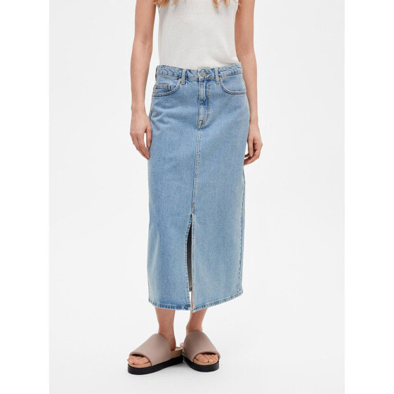 SELECTED Krista-Gerda Denim Skirt