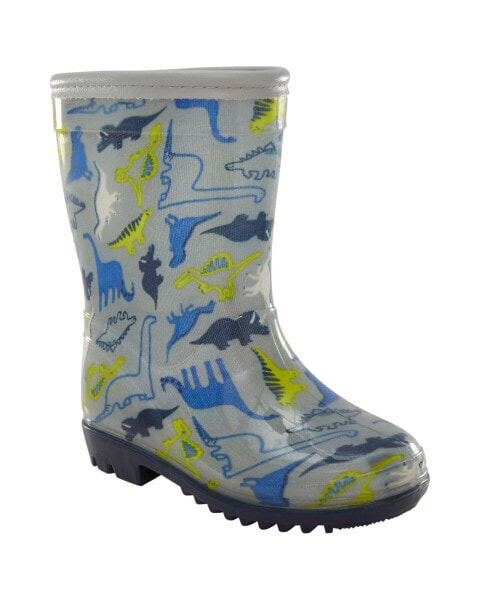 Toddler Dinosaur Rain Boots 4