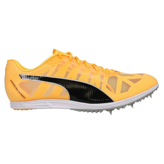 Puma Evospeed MidDistance 4 Track And Field Mens Orange Sneakers Athletic Shoes