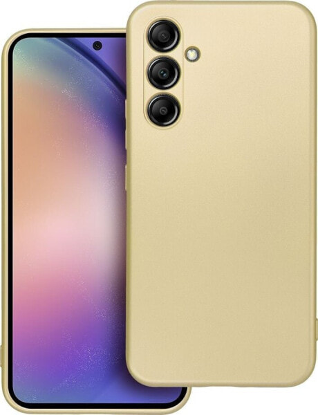 OEM Futerał METALLIC do SAMSUNG A54 5G złoty