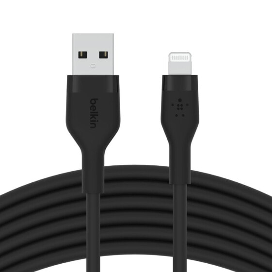 Кабель USB-A на Lightning Belkin Flex "Черный USB-A на Lightning 2м"