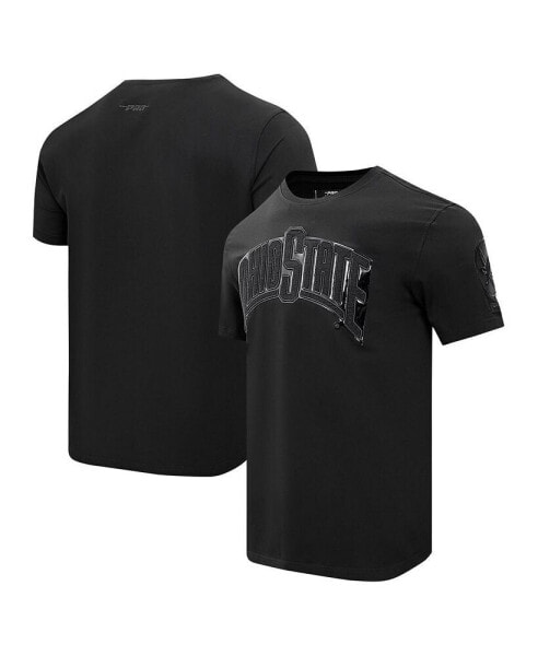 Men's Ohio State Buckeyes Triple Black T-shirt