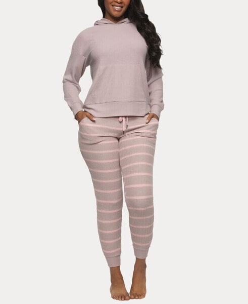 Women's Jolie Pullover Hoodie and Jogger Lounge Set