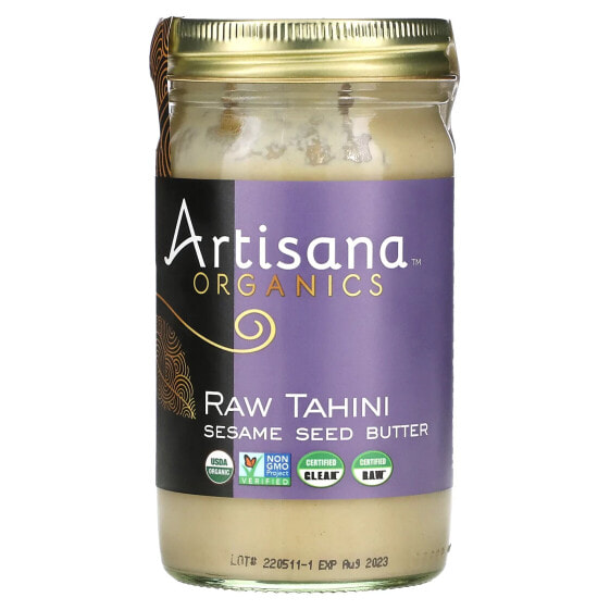 Organics, Raw Tahini, Sesame Seed Butter, 14 oz (397 g)