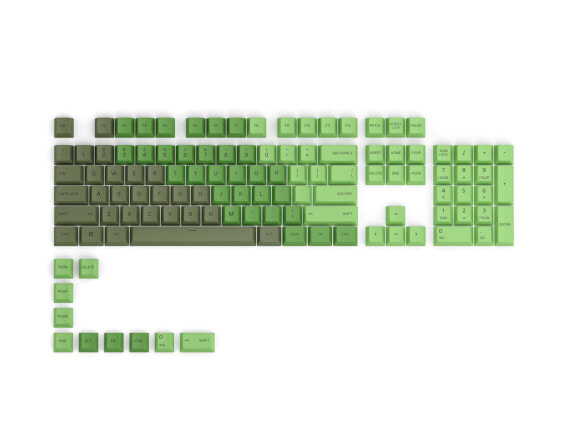 Glorious PC Gaming Race GPBT - Keyboard cap - Polybutylene terephthalate (PBT) - Green