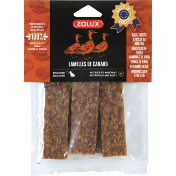 Закуска для собак Zolux duck strips 100 g