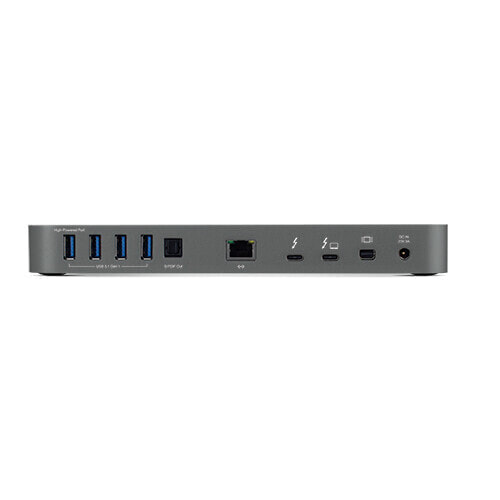 OWC OWCTB3DK14PSG - Wired - Thunderbolt 3 - 85 W - 3.5 mm - Grey - MicroSD (TransFlash) - MicroSDHC - MicroSDXC - SD - SDHC - SDXC