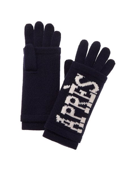 Hannah Rose Apres 3-In-1 Cashmere Gloves Women's Blue