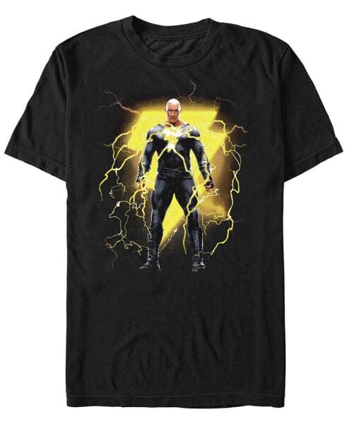 Men's Black Adam Back in Black Short Sleeve T-shirt