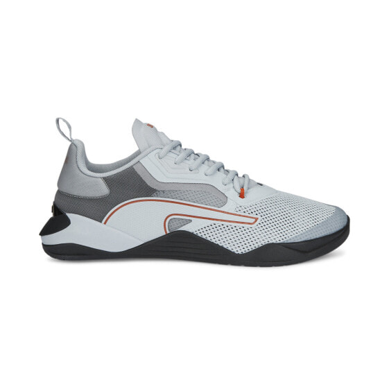 Мужские кроссовки PUMA Fuse 2.0 Platinum Gray Chili Powder Schwarz Атлетическая обувь для кросс-тренировок