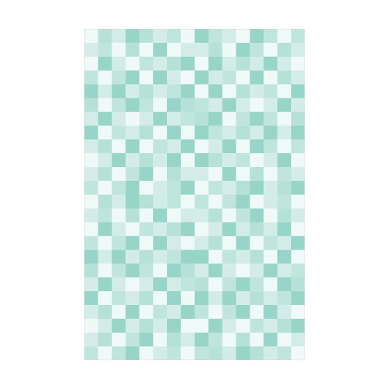 Geometrisches Muster Mosaik Mintgrün